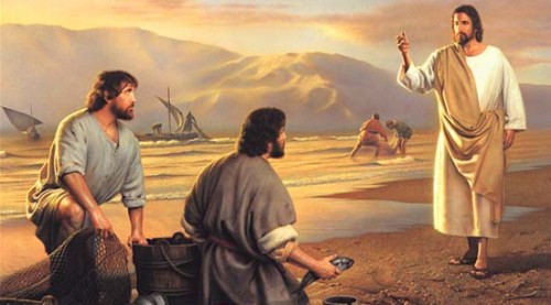 Jesus calls disciples