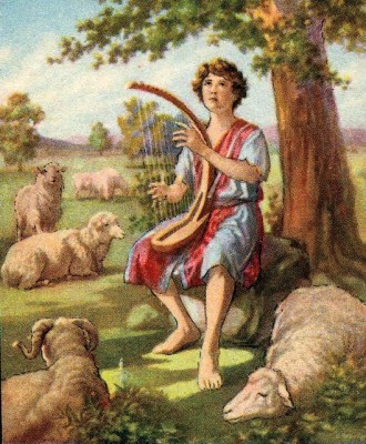 David-sang-Psalms-to-the-Lord-with-his-harp